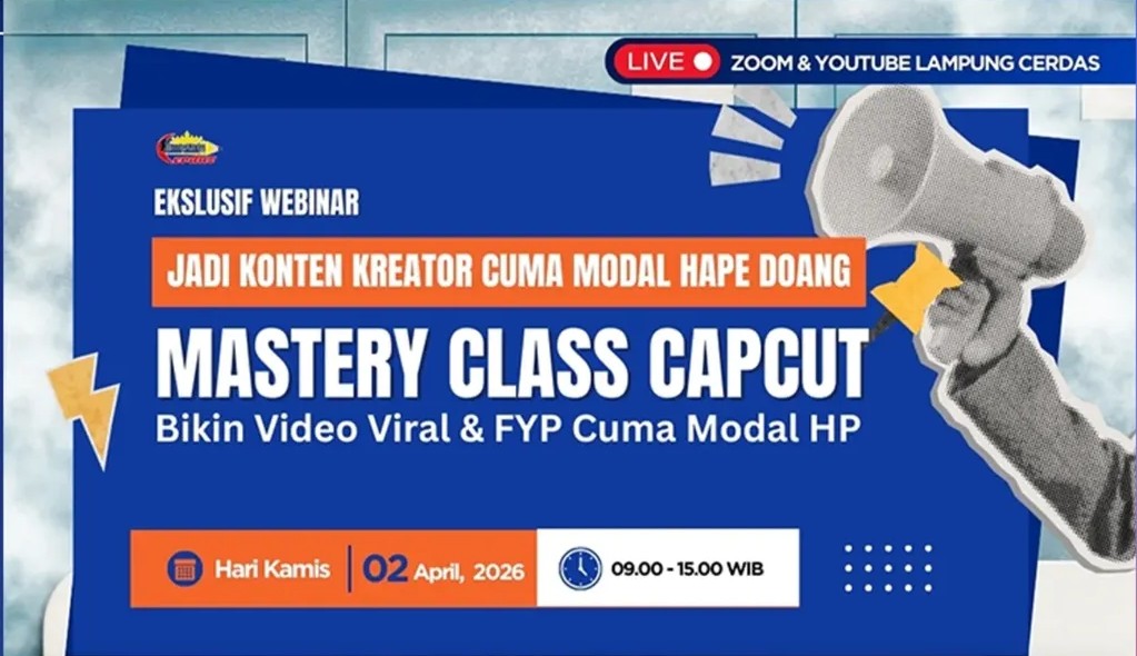 Capcut Mastery Class : Bikin Video Viral & FYP Cuma Modal HP