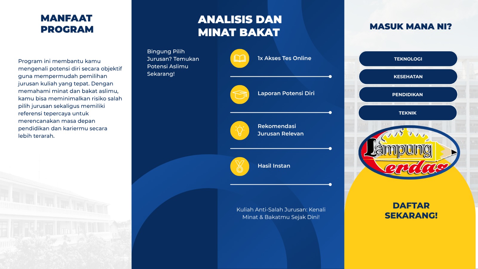 Tes & Analisis Minat Bakat